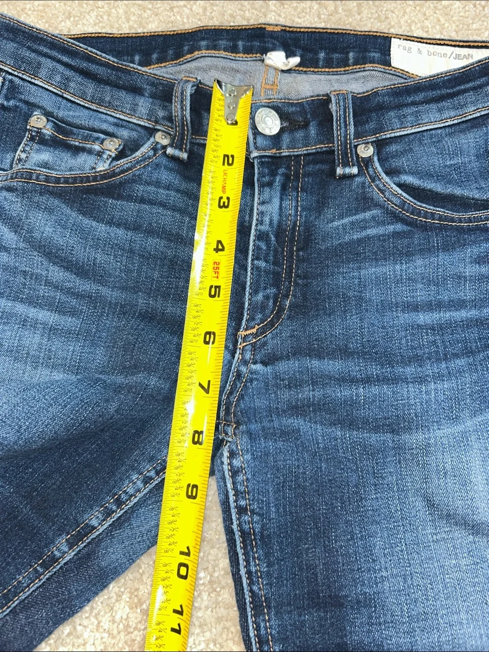 Rag & Bone Skinny Kensington jeans